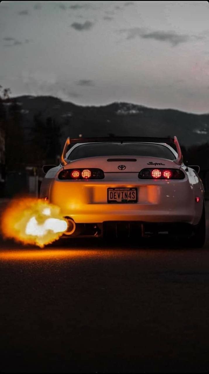 715x1280 Wallpaper for phone. обои для телефона. Toyota supra, Toyota supra mk Tuner cars
