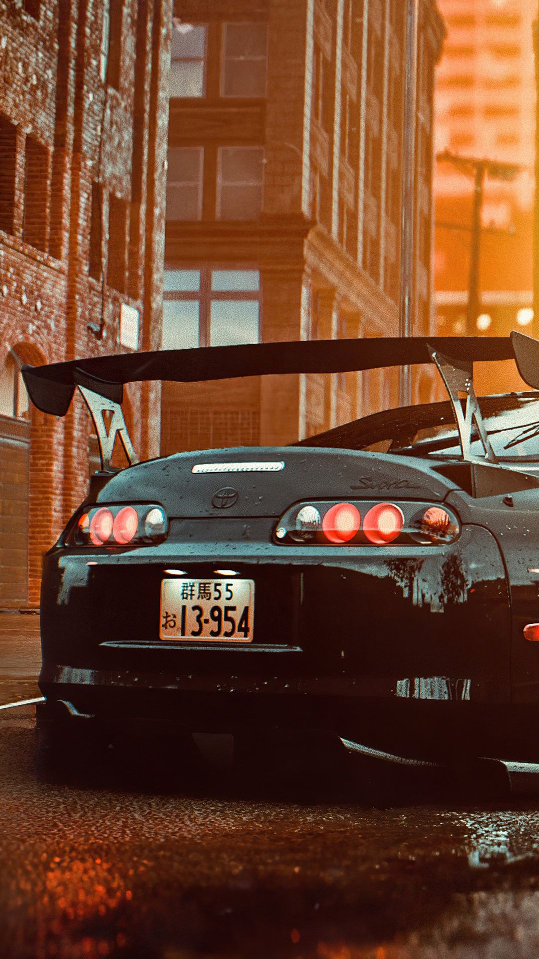 1080x1920 Toyota Supra 4k Phone Wallpaper