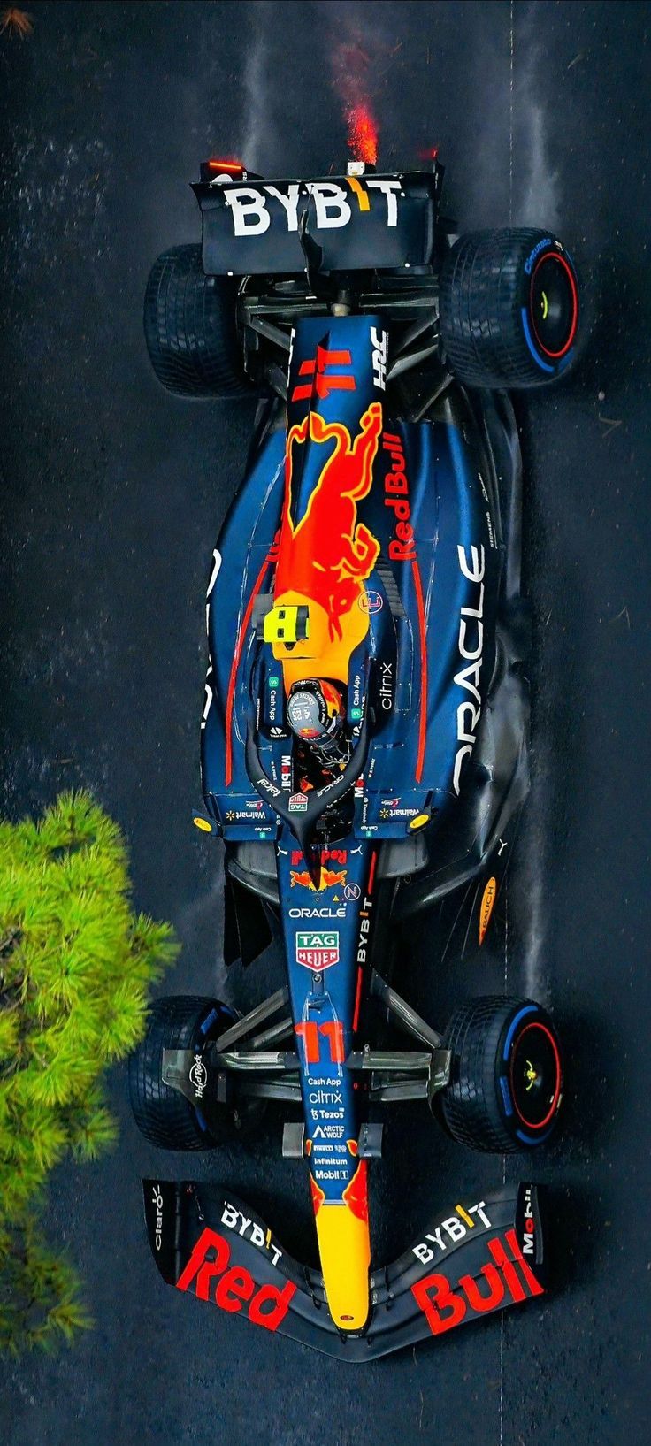 736x1635 Oracle Red Bull Racing Wallpaper