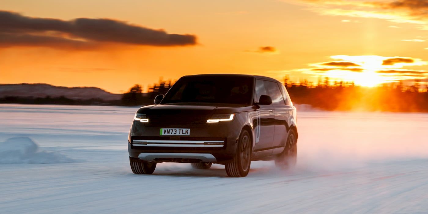1400x700 Range Rover reveals first image of its sleek new electric SUV