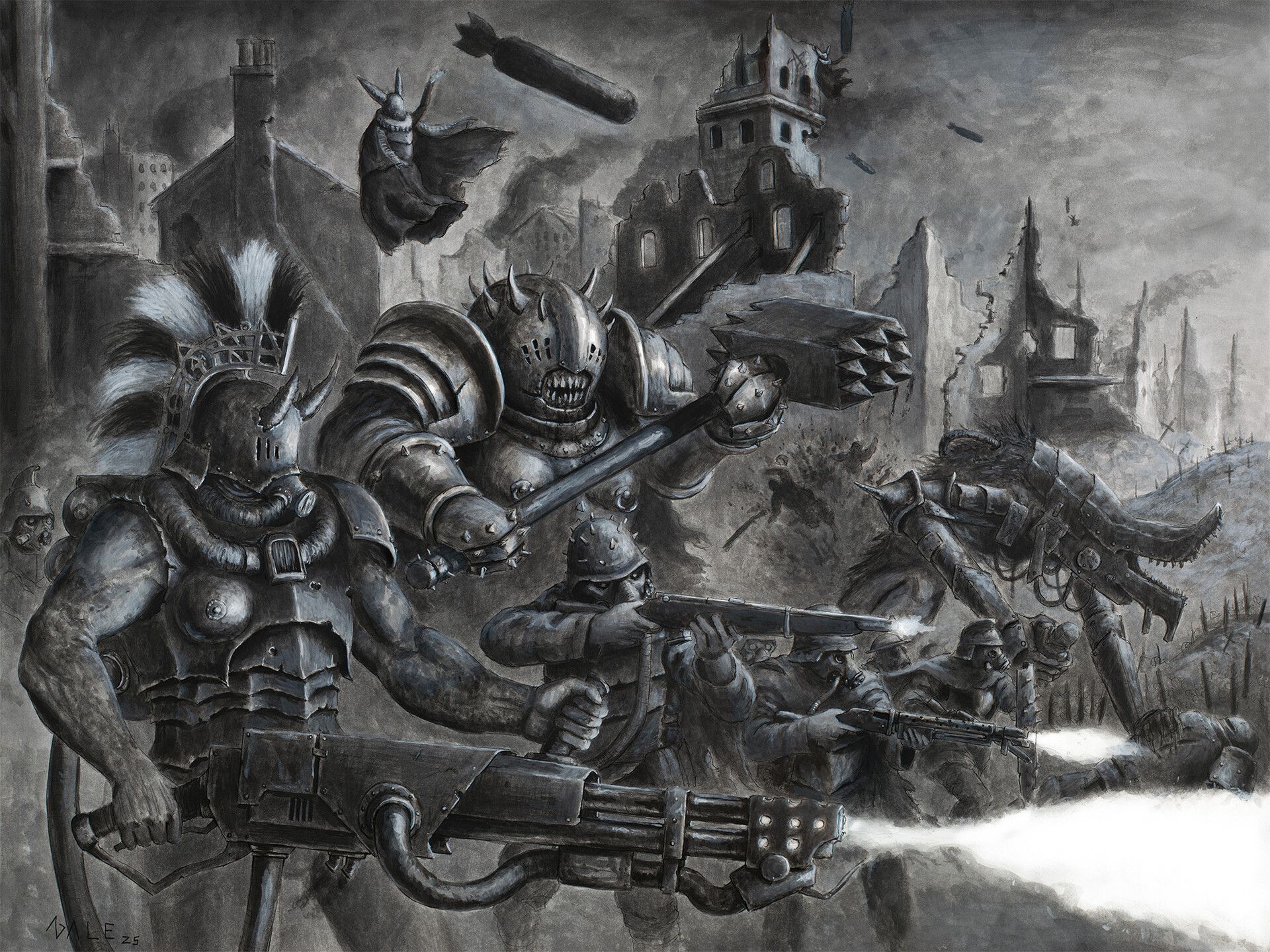 1920x1440 Trench Crusade Heretic Legion