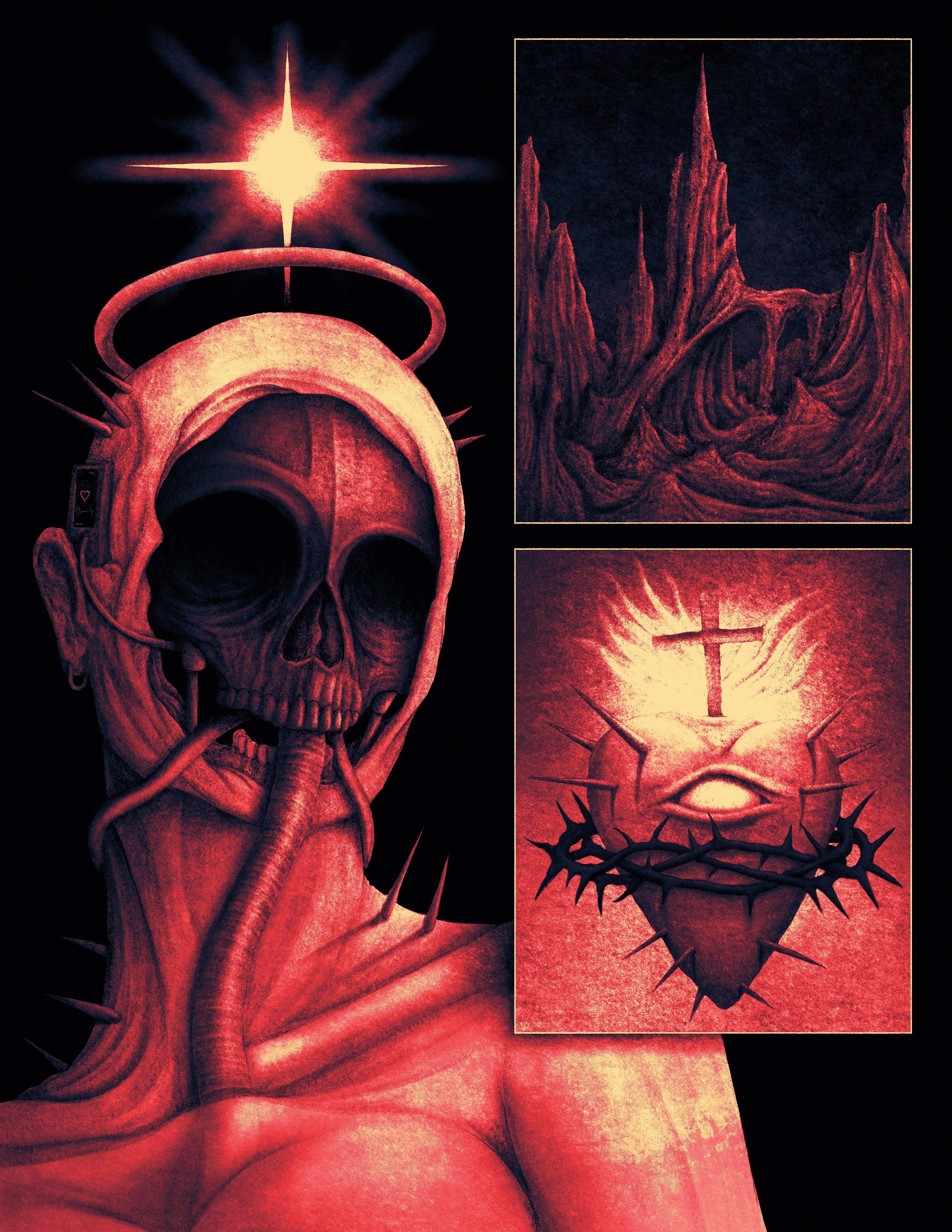 3613x4675 Someone said my art reminds them of trench crusade, would you agree?