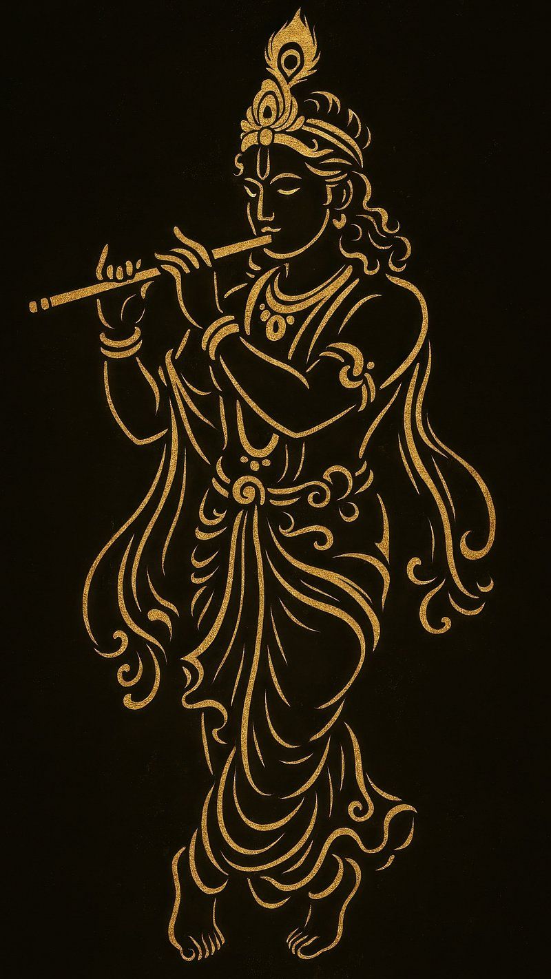 800x1422 Lord Krishna Image Wallpaper