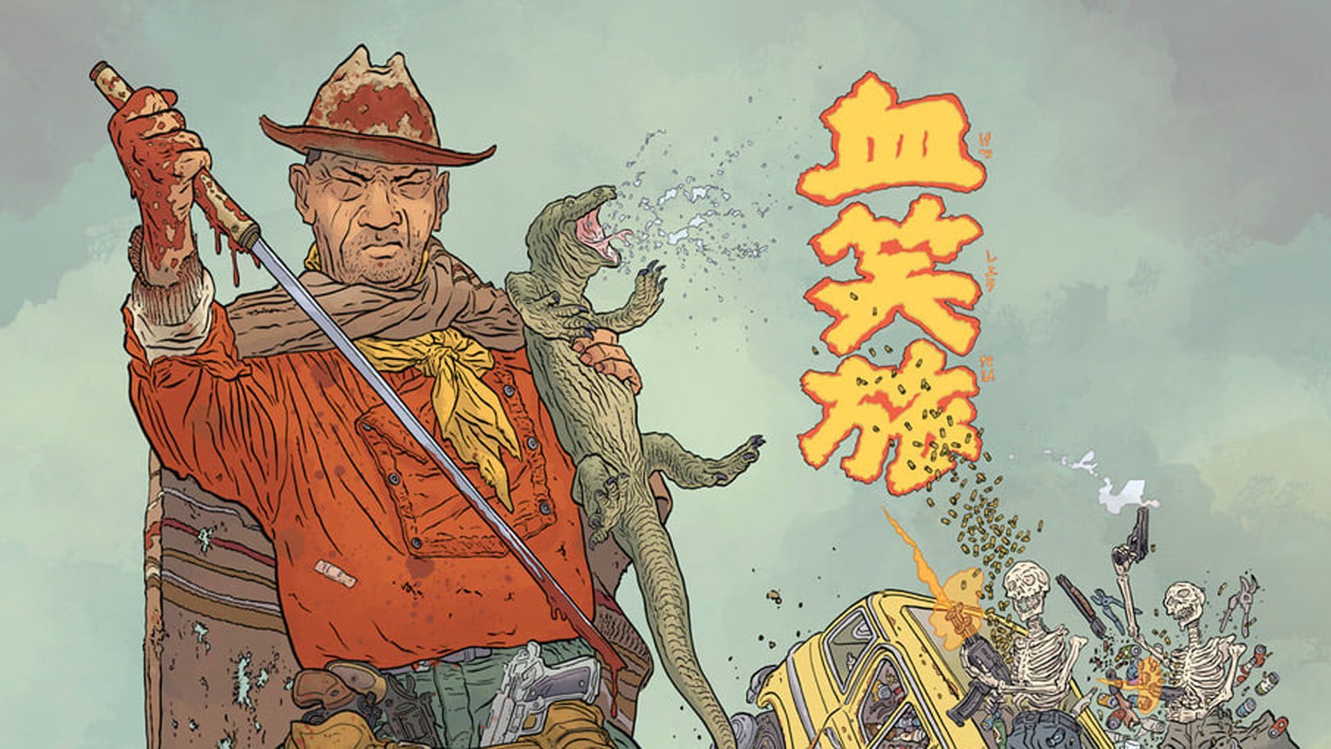 1920x1080 Matrix concept artist Geof Darrow returns with a new Shaolin Cowboy comic