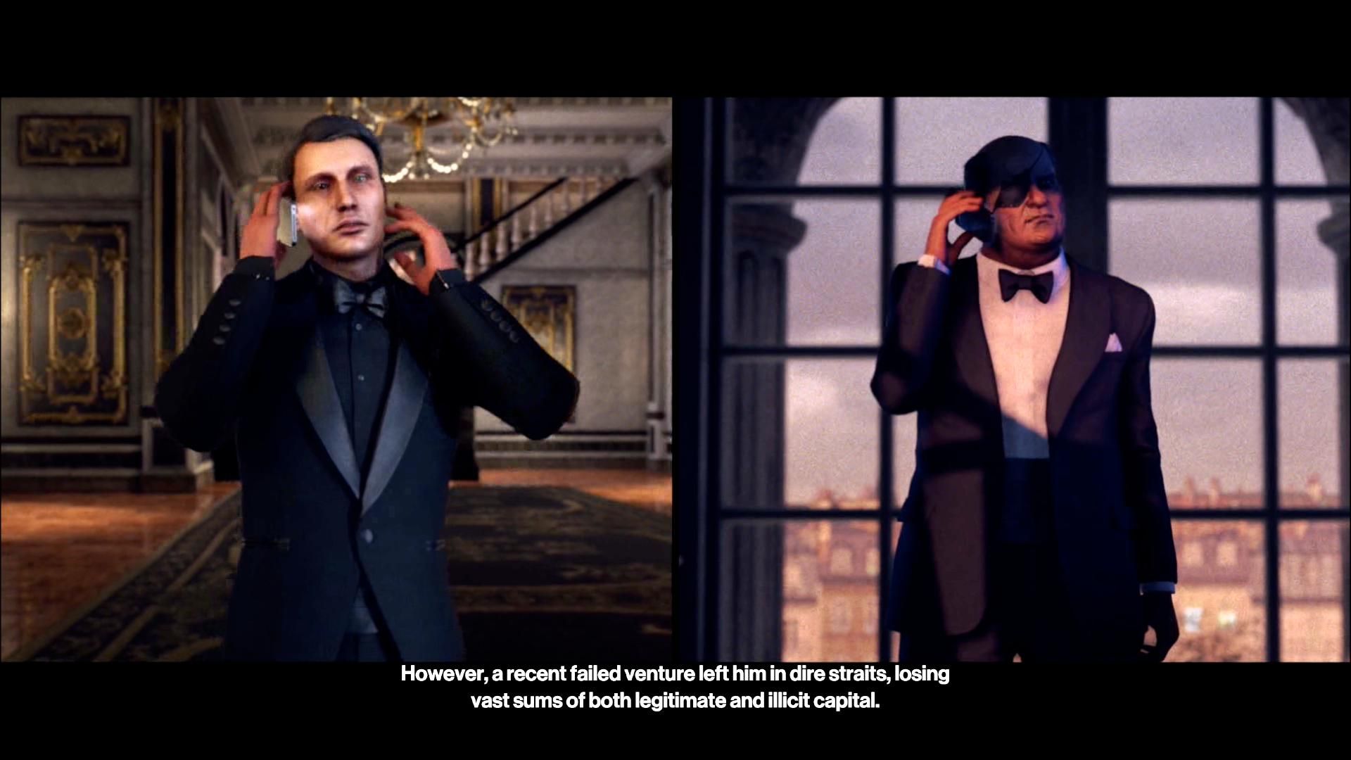 1920x1080 Interestingly, the Elusive Target opening cutscene has Largo chewing out Le Chiffre for the failed shorting scheme. This might suggest Mr. White was gonna be Largo if EON had the rights to