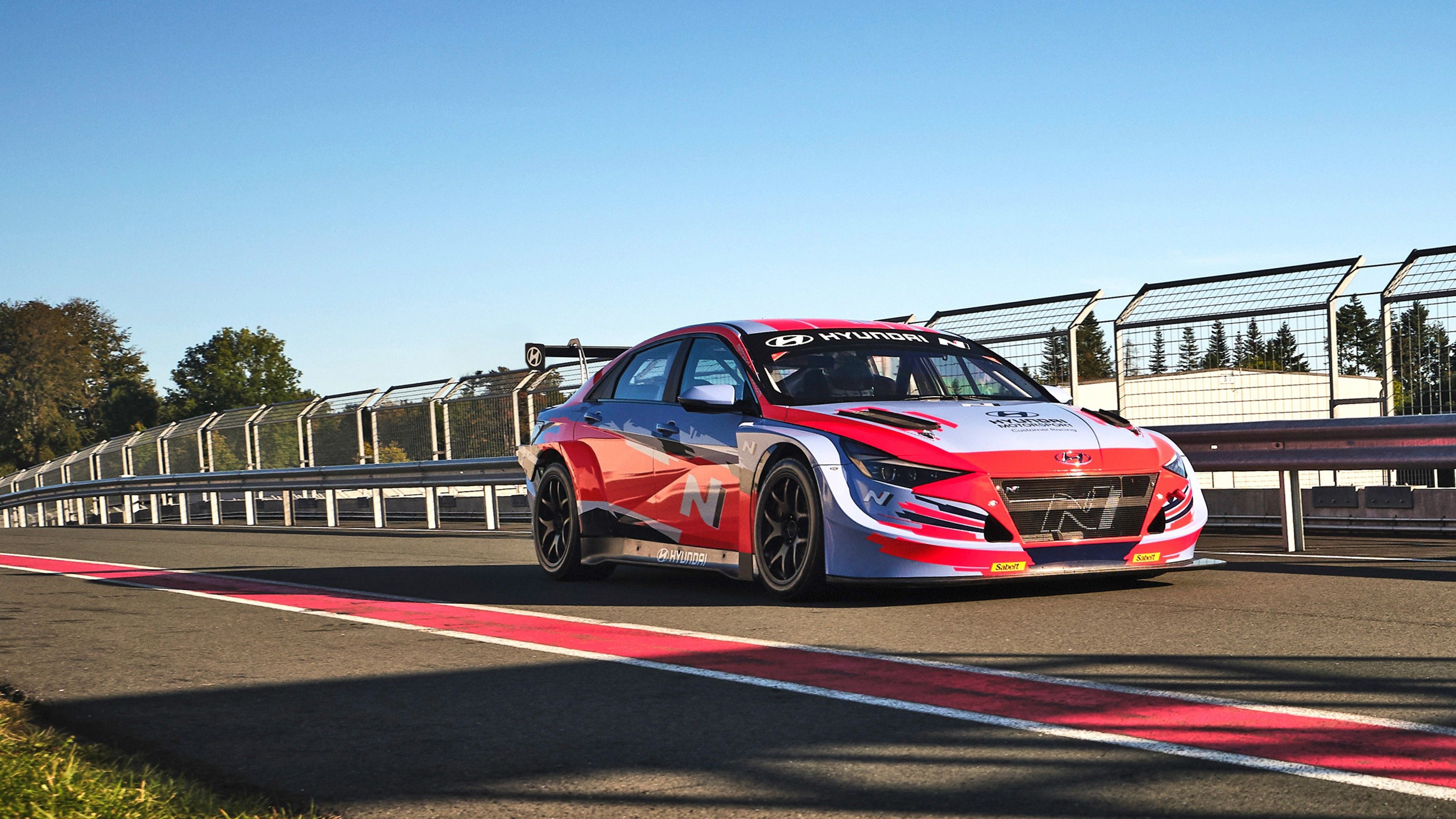 3840x2160 Hyundai Elantra N TCR 2020 4K HD Cars Wallpaper