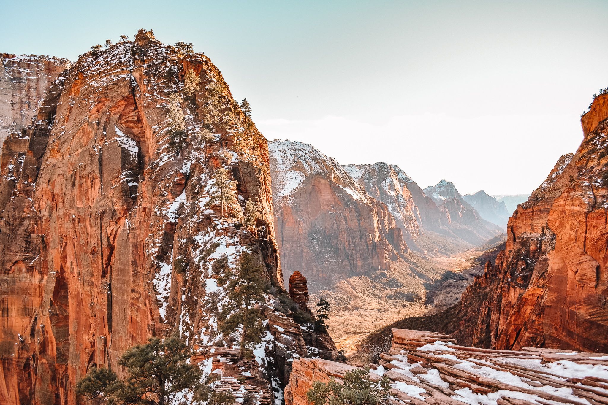 2048x1365 A Guide to Hiking Angels Landing in the Winter Postcard Traveler