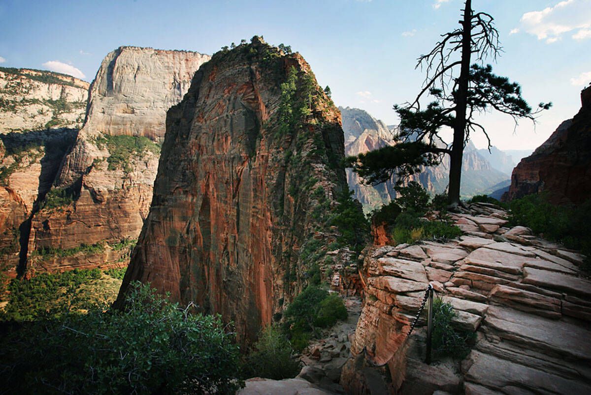 1200x804 Angels Landing at Zion National Park to require permits. Nation and World