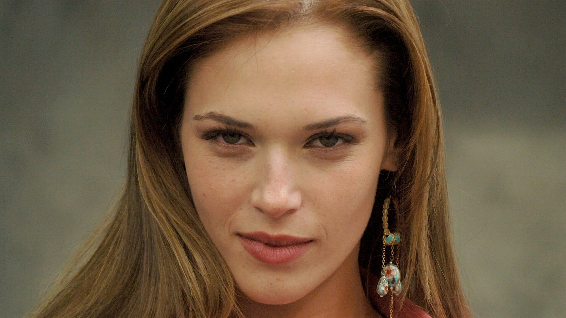 1920x1080 Desktop wallpaper: Celebrity, Amanda Righetti, Actress, Face 4K free download for PC. 1506387
