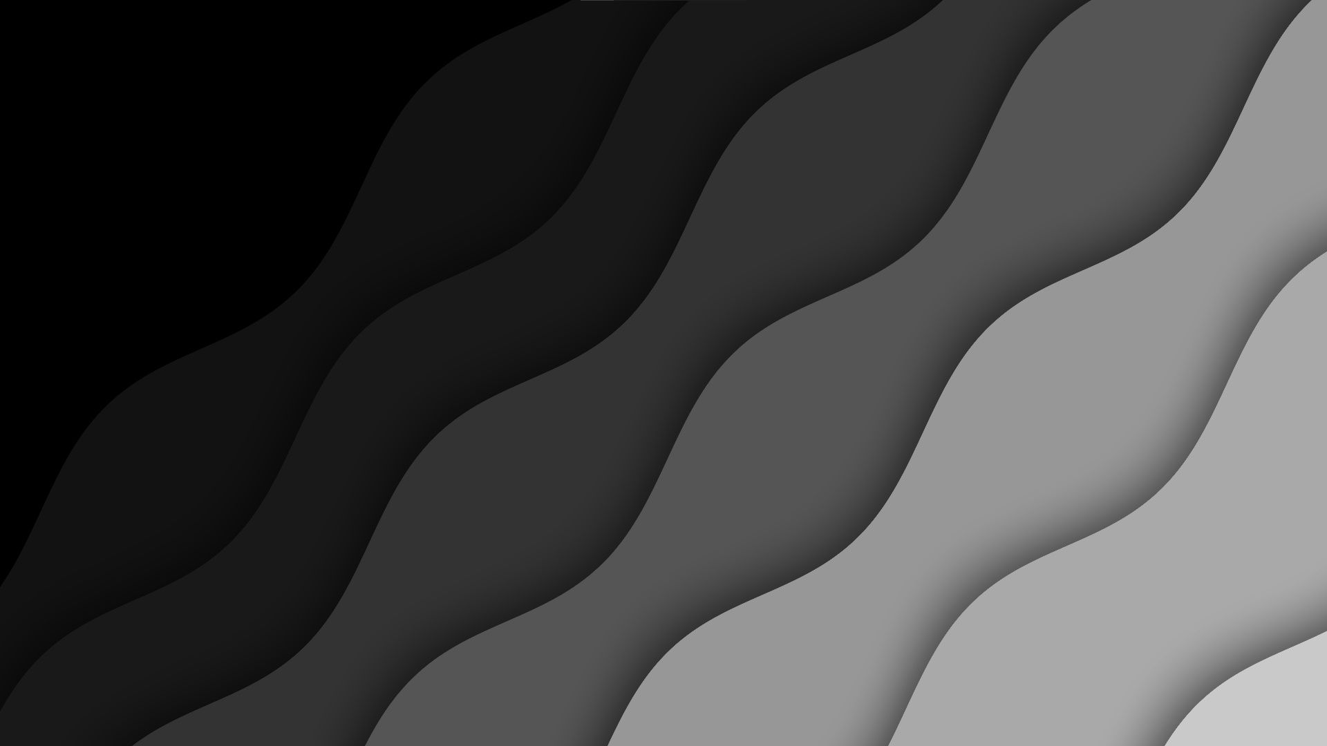 1920x1080 Grey Waves of Abstract Flow