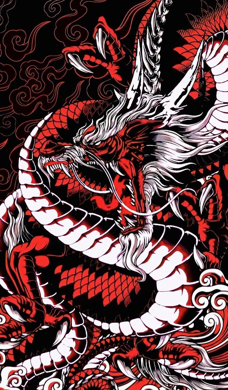736x1256 Pink Dangerous Dragon Art. Crimson dragon wallpaper