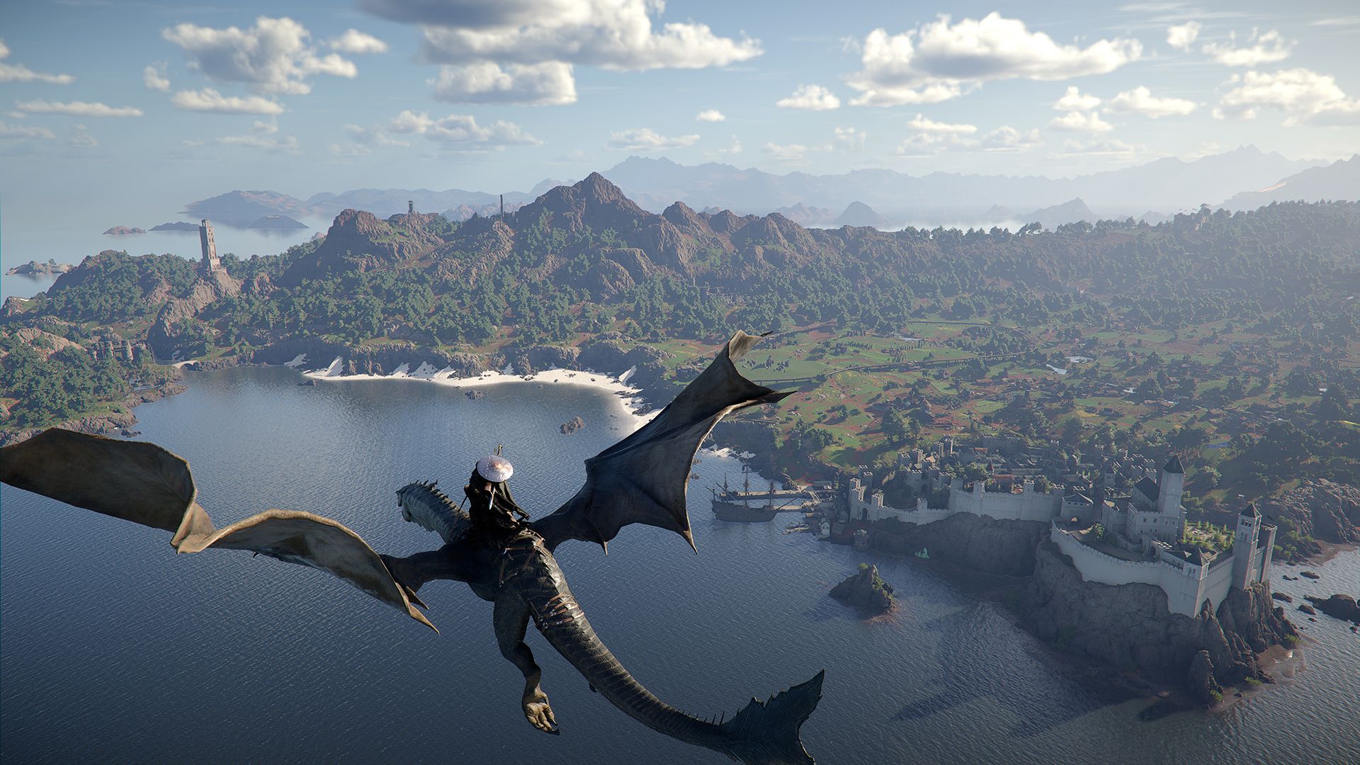 1920x1080 Crimson Desert Gets New Base PS5 Gameplay Showcasing Dragon Riding, Boss Fights