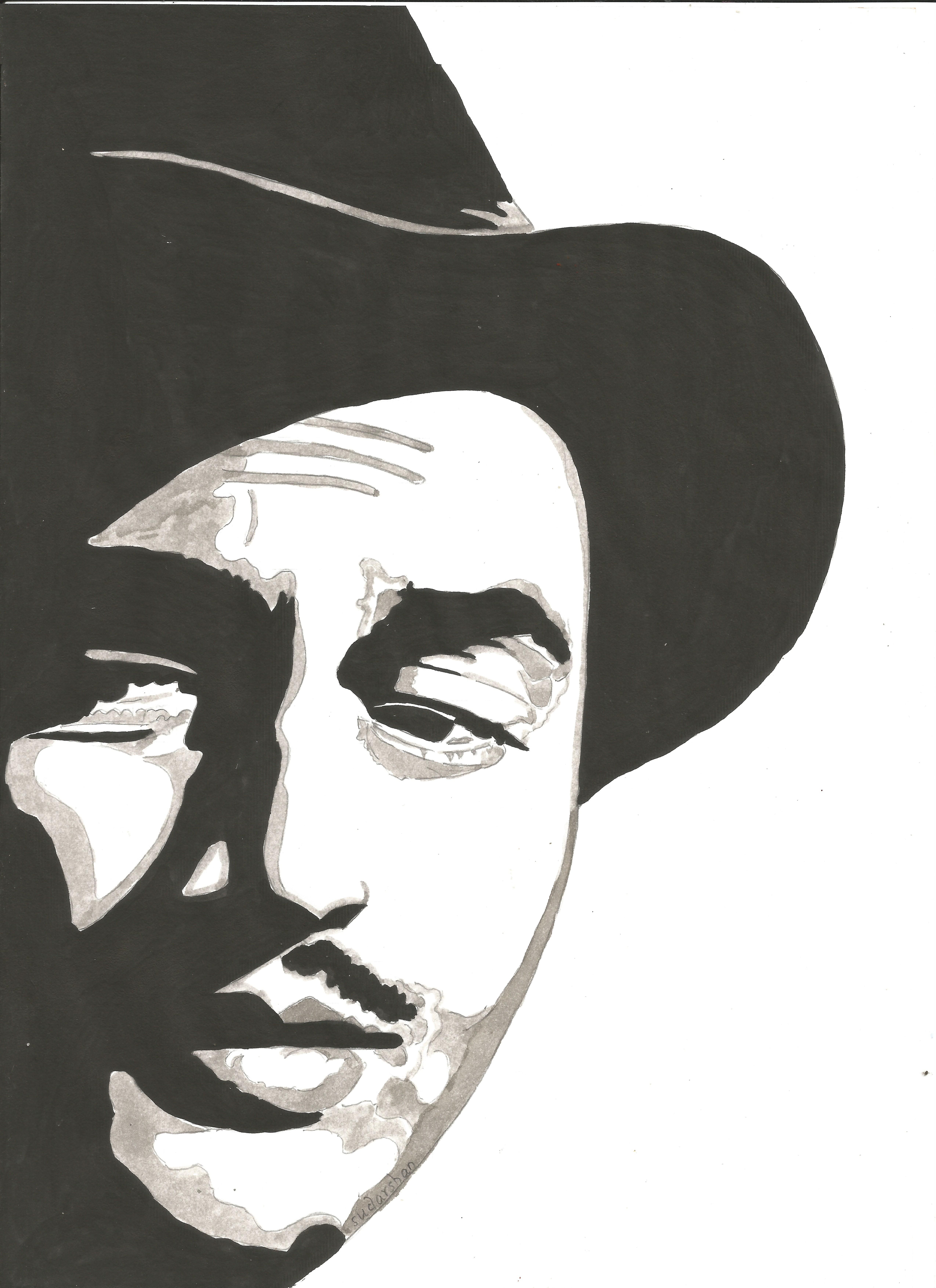 5100x7014 Guru Dutt Wallpaper