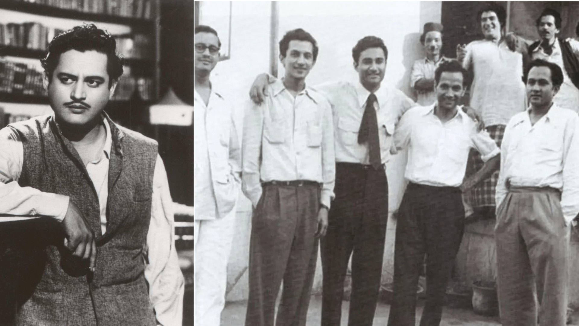 1920x1080 Guru Dutt centenary. Guru Dutt Anand friendship, and the Baazi that changed it all