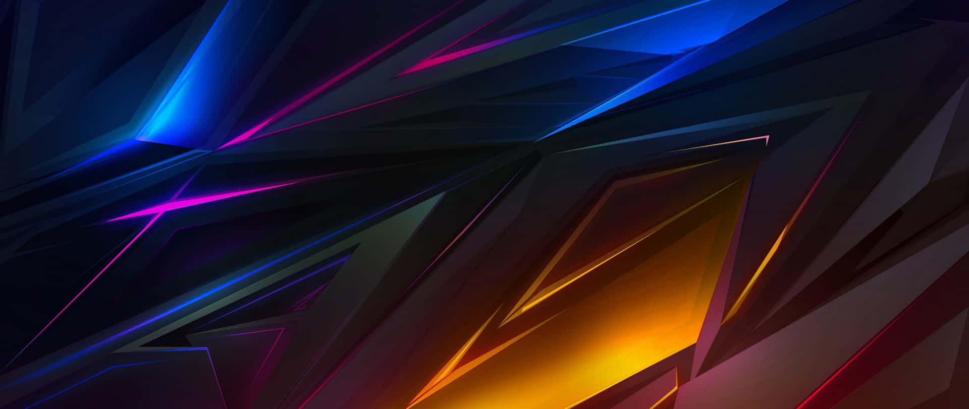 1920x810 Download A Colorful Abstract Background With Colorful Lights Wallpaper