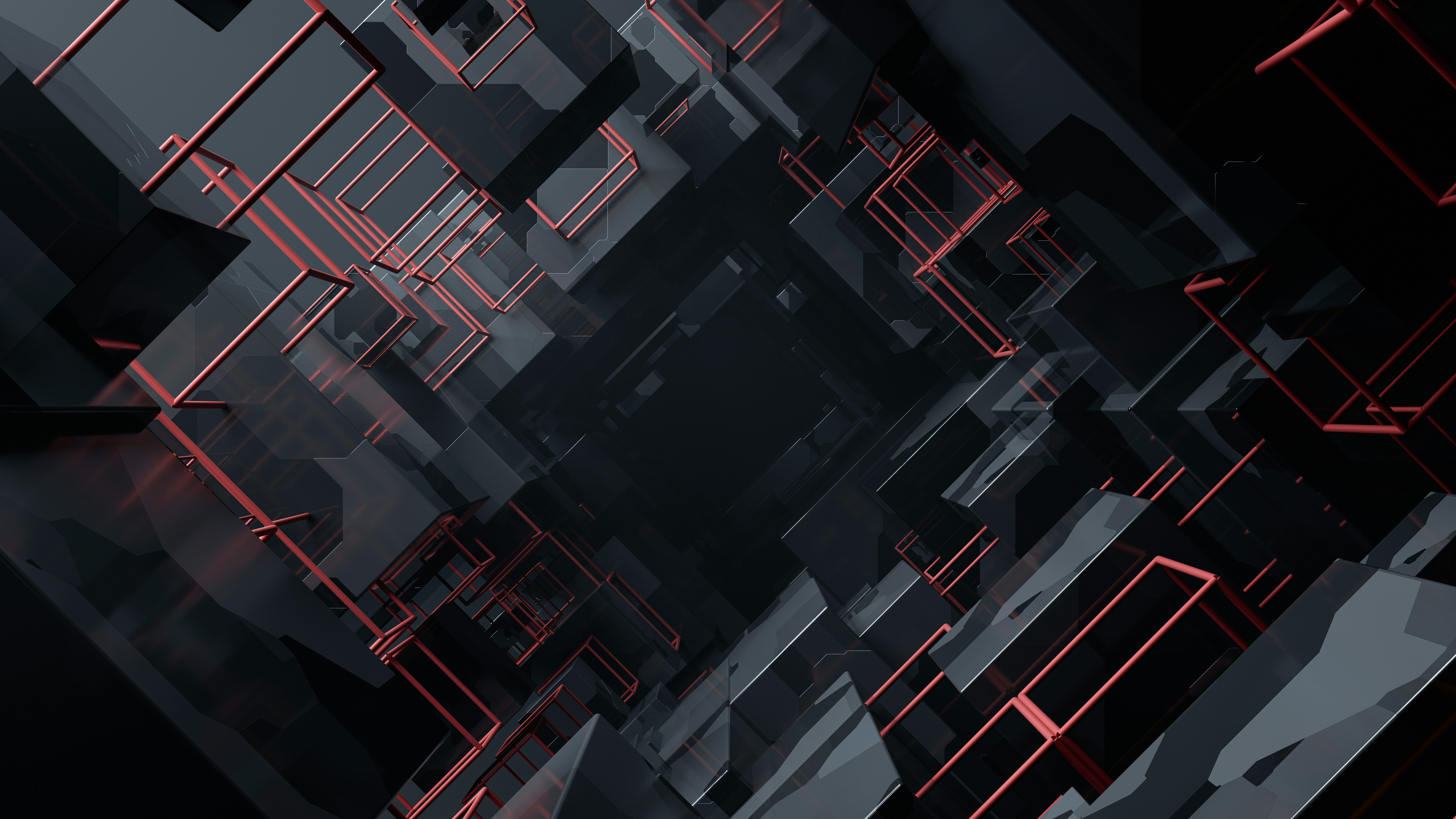 9600x5400 Black Red Abstract 10k UltraWide Quad HD 1440P , HD 4k Wallpaper , Image, Background, Photos and Picture