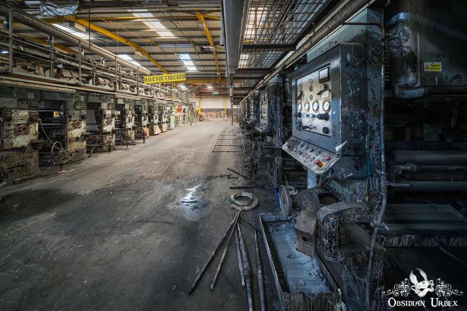 1600x1067 Fine Decor Wallpaper Factory, England Urbex Photography