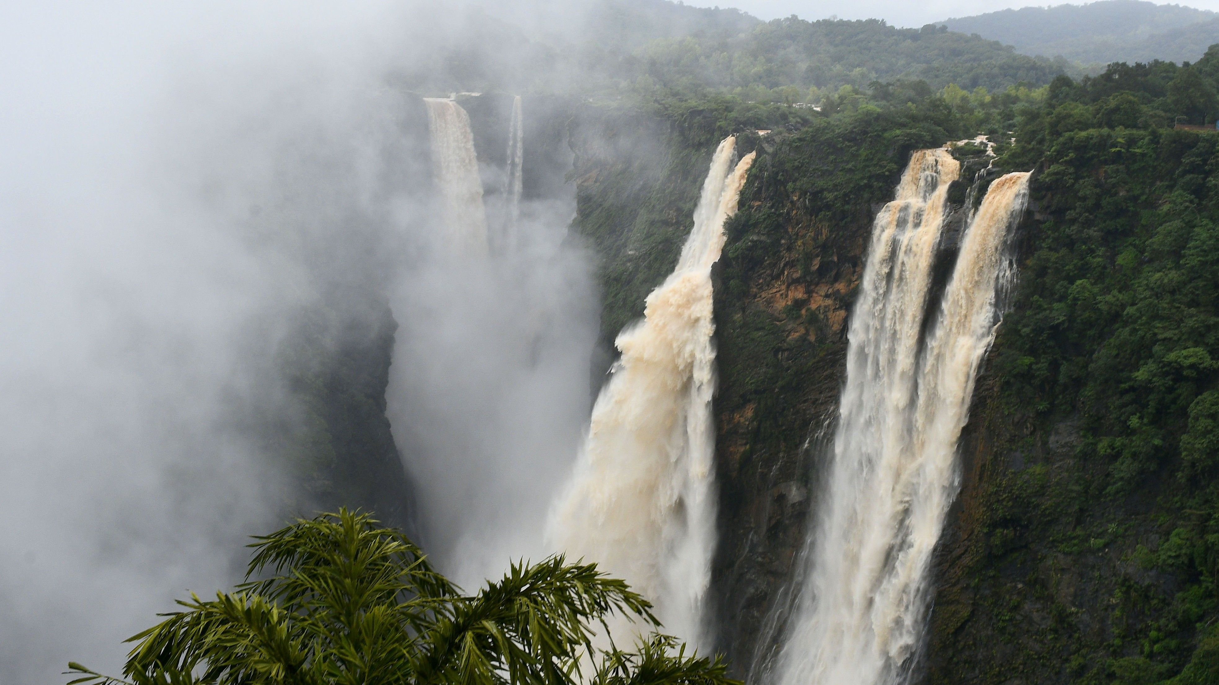 3932x2212 Tourists allowed to see Jog Falls from alternative viewpoints