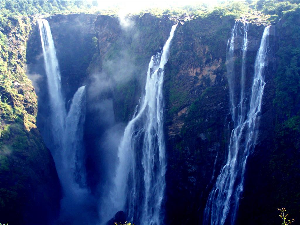 1024x768 tourist information about jog falls