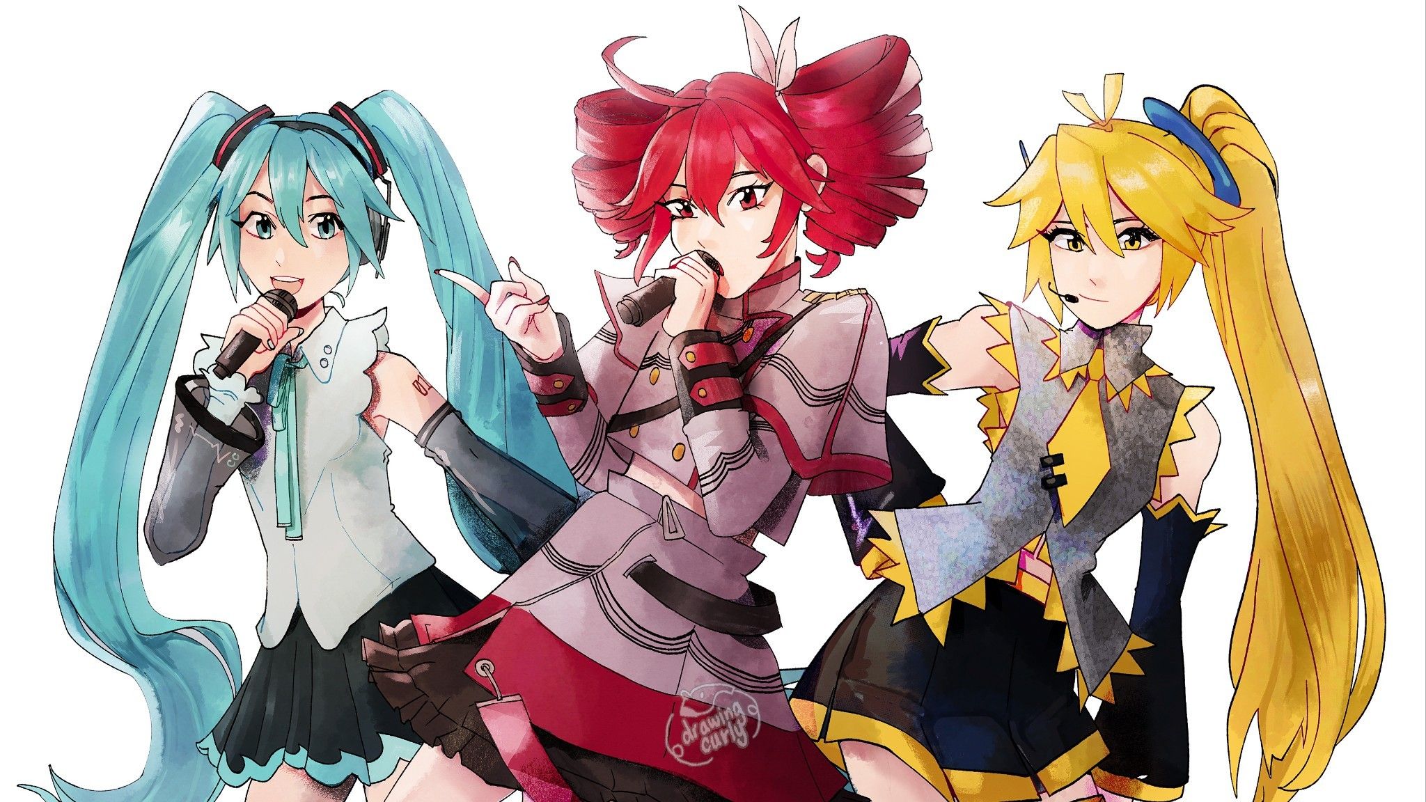 2048x1152 I wish triple baka would visit my country on their world tour