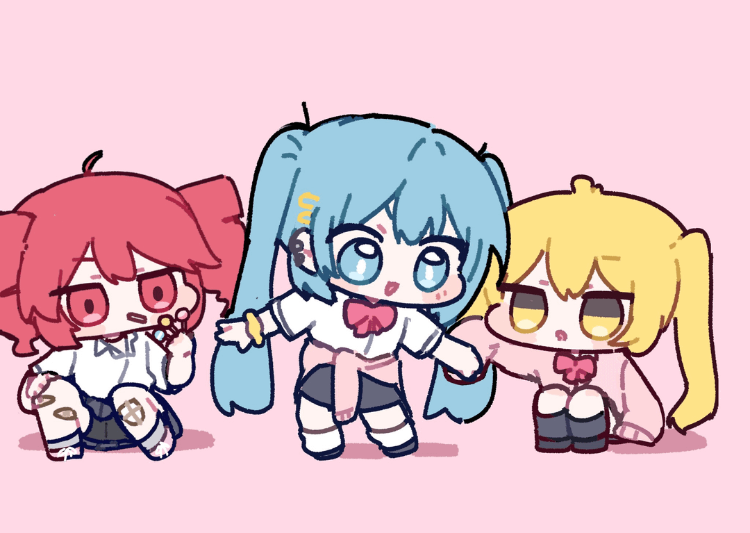 1080x767 The Triple Baka (by @miratsu169)