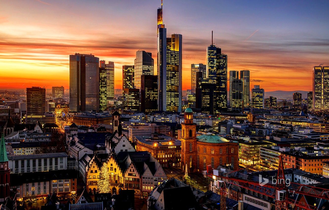 1332x850 Frankfurt Germany Wallpaper