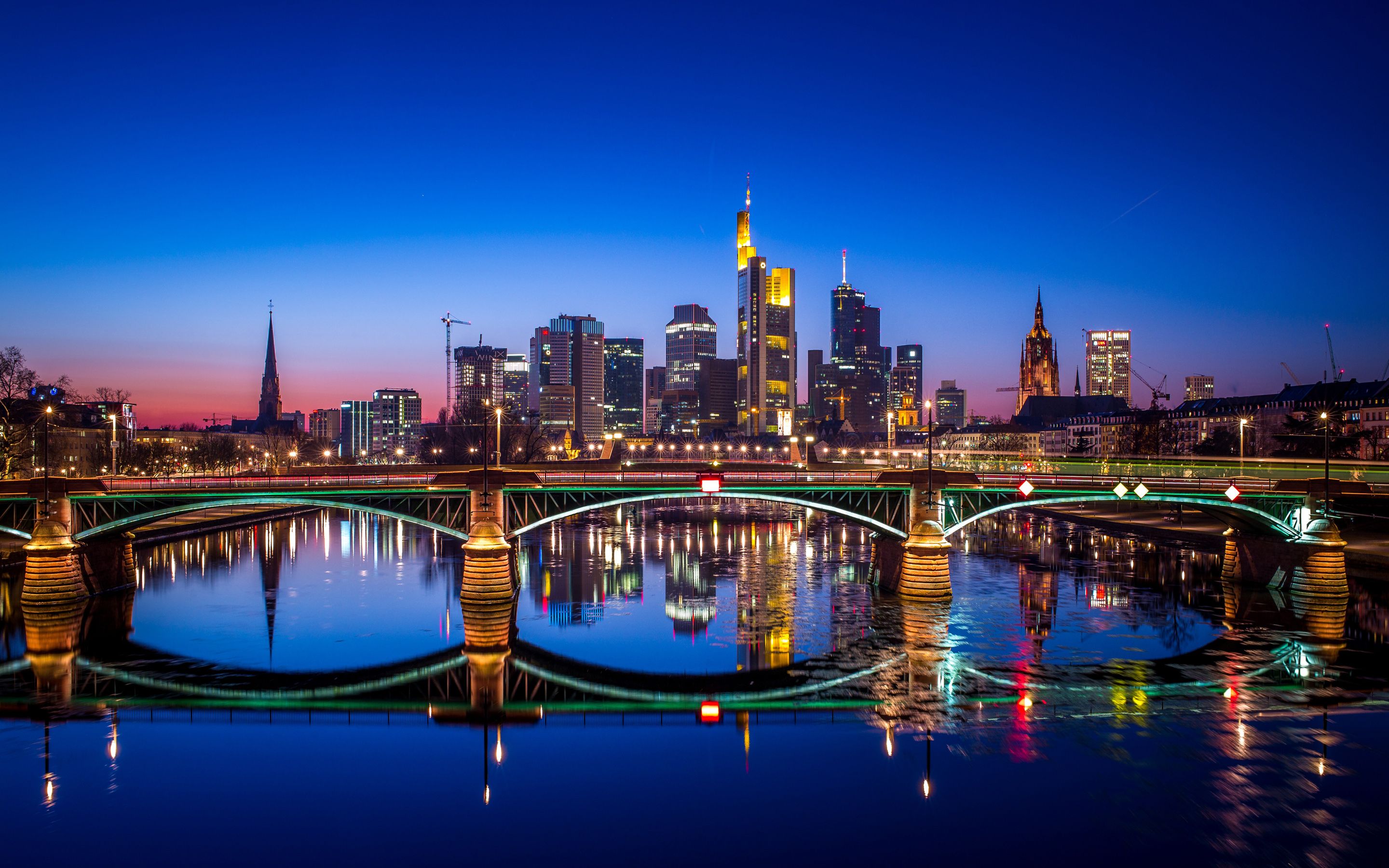 2880x1800 Frankfurt Germany 5K Wallpaper