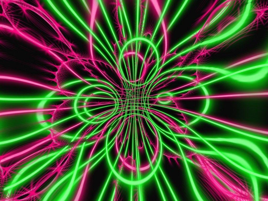 1024x768 hippy green pink abstract picture and wallpaperD and Trippy