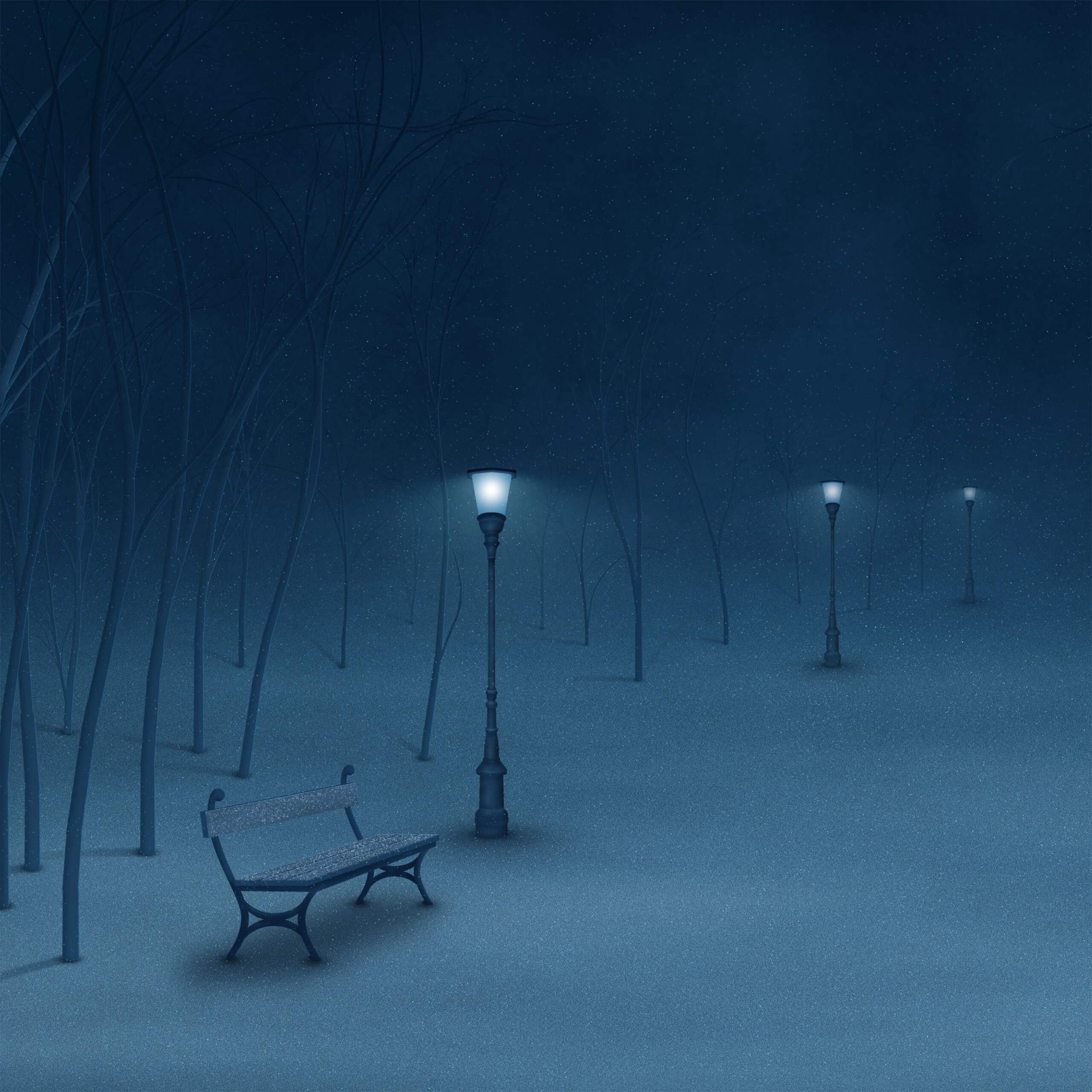 2560x2560 Quiet Night · Vlad.studio
