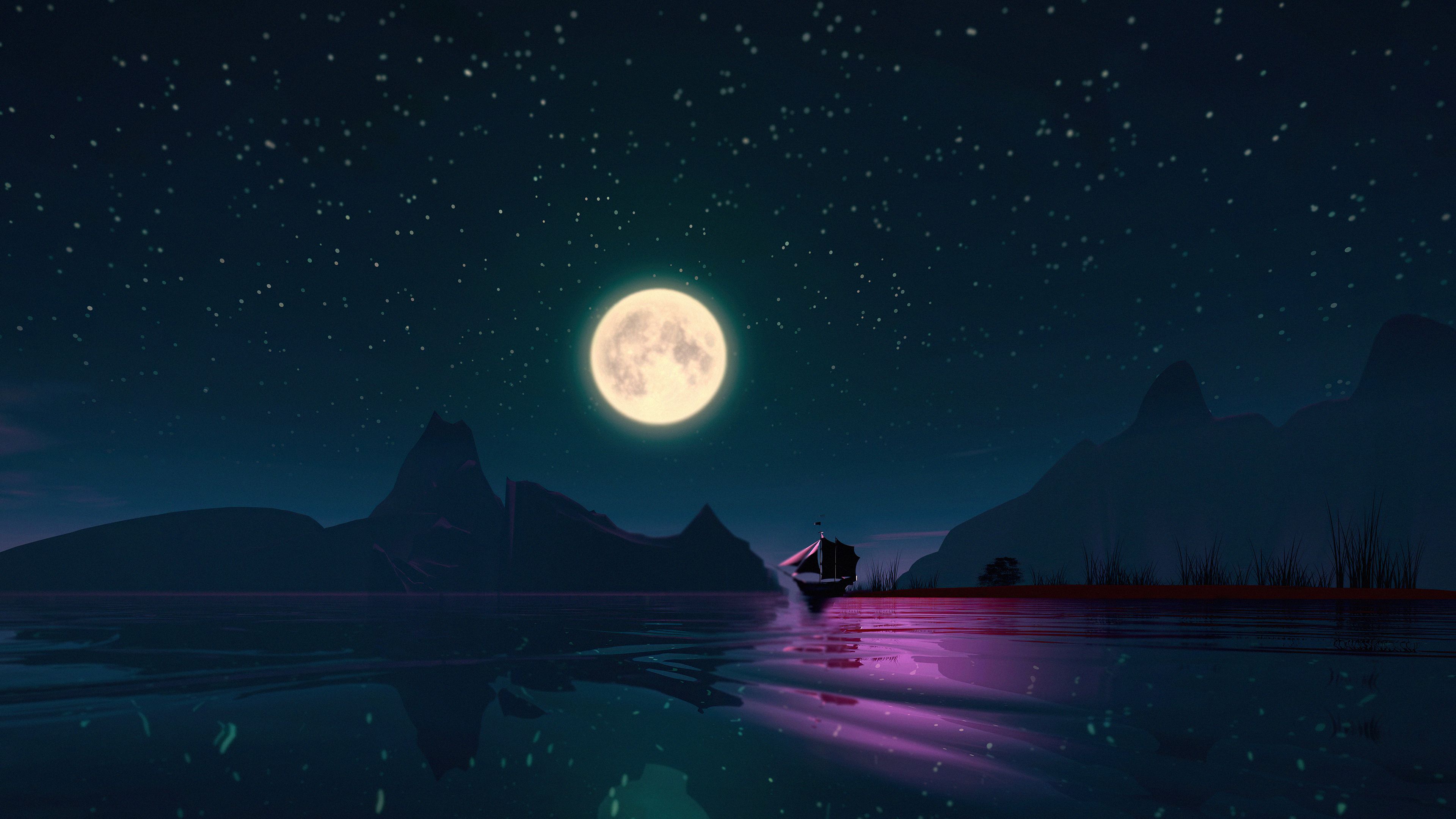 3840x2160 Silent Night Kuji 4k Wallpaper, HD Artist Wallpaper, 4k Wallpaper, Image, Background, Photos and Picture