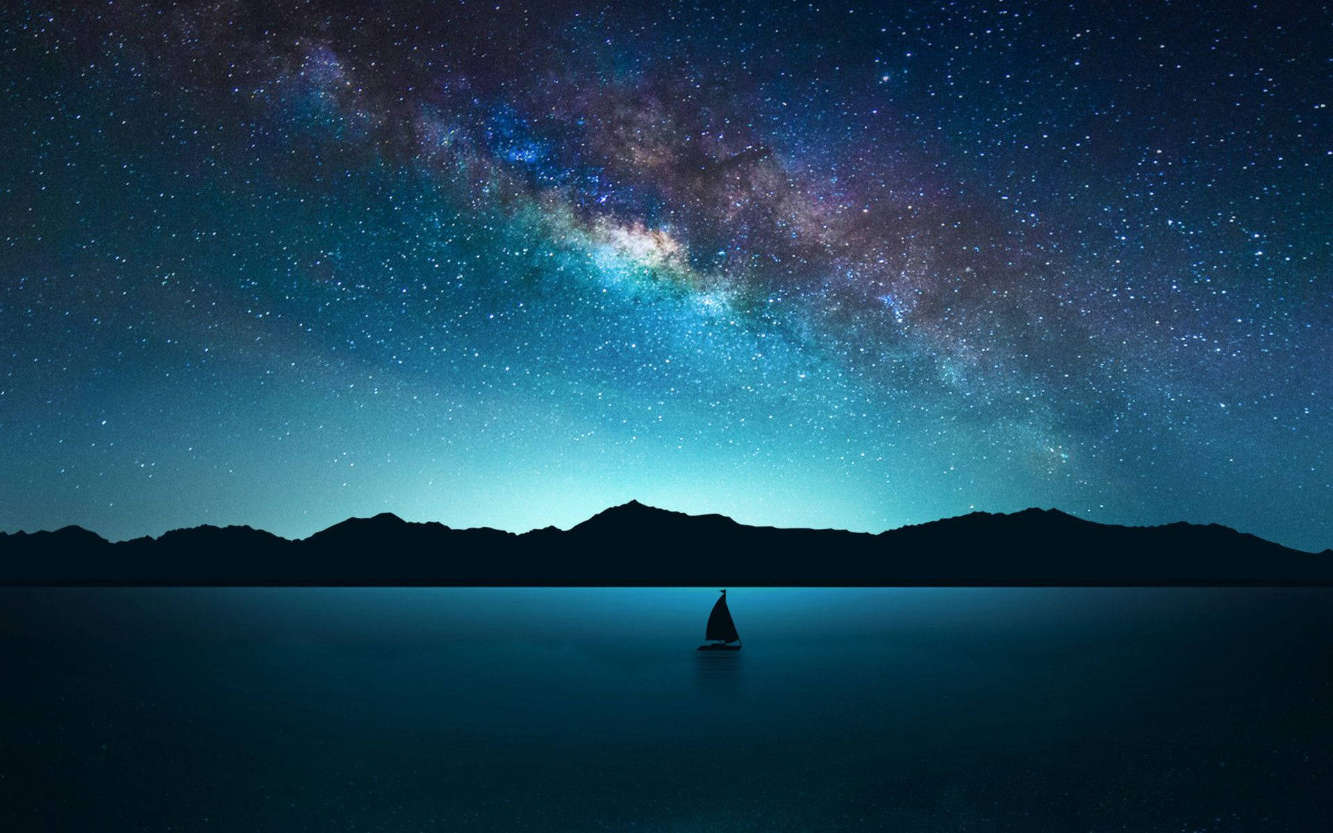 1920x1200 Download A peaceful night sky, filled with exquisite stars Wallpaper