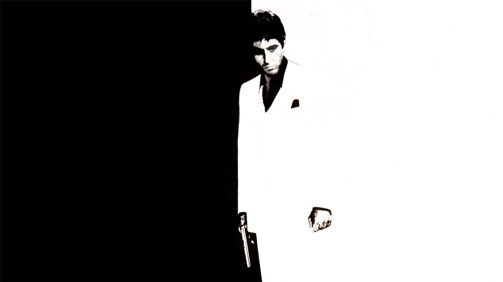 1920x1080 Half Black Half White Wallpaper