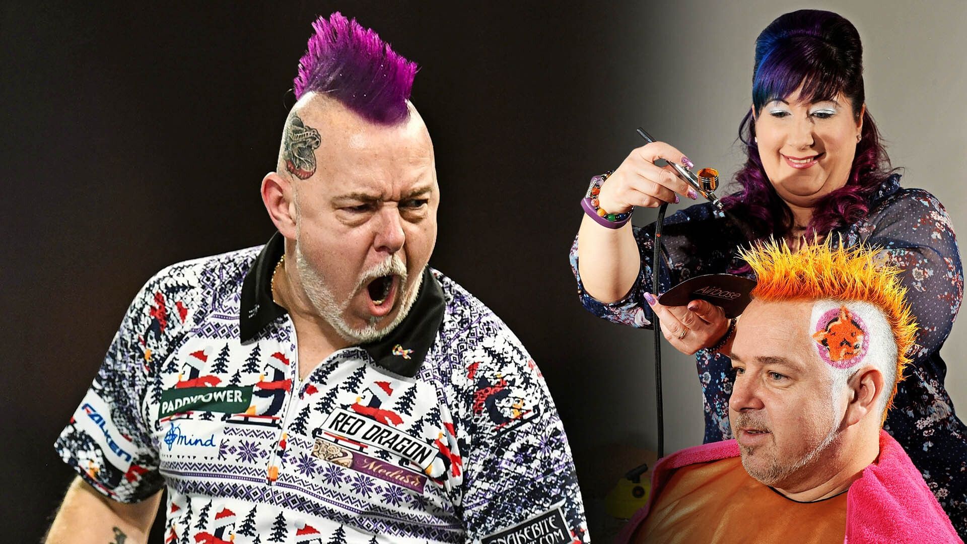 1920x1080 World Darts Championship Star Peter Wright's Famous Mohawk Is Sculpted By His Wife Gives Him £200 Per Week Wage