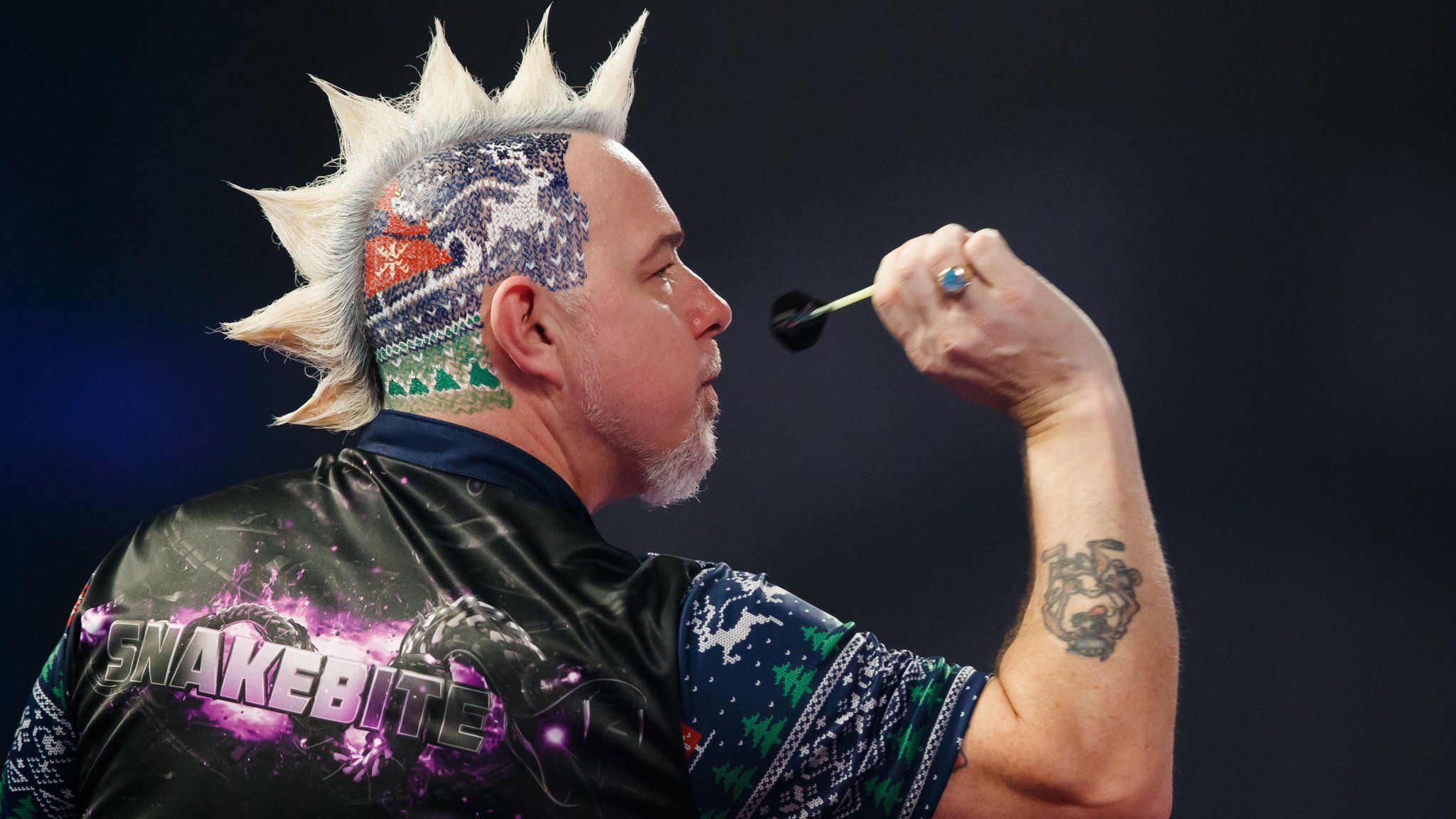 2048x1152 PDC World Darts 2018: Peter Wright through to round two