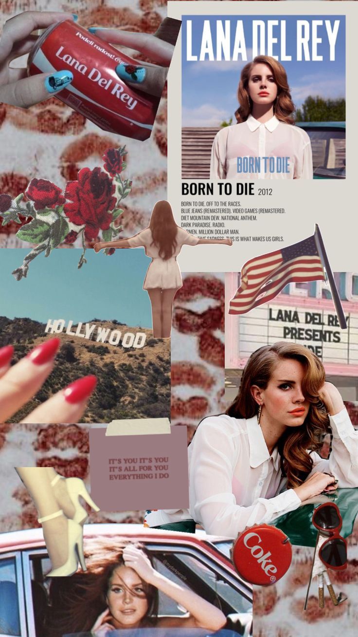 736x1308 Check out fionapple444's Shuffles Born to die #aesthetic #borntodie # lanadelrey #collage #vintage. Born to die