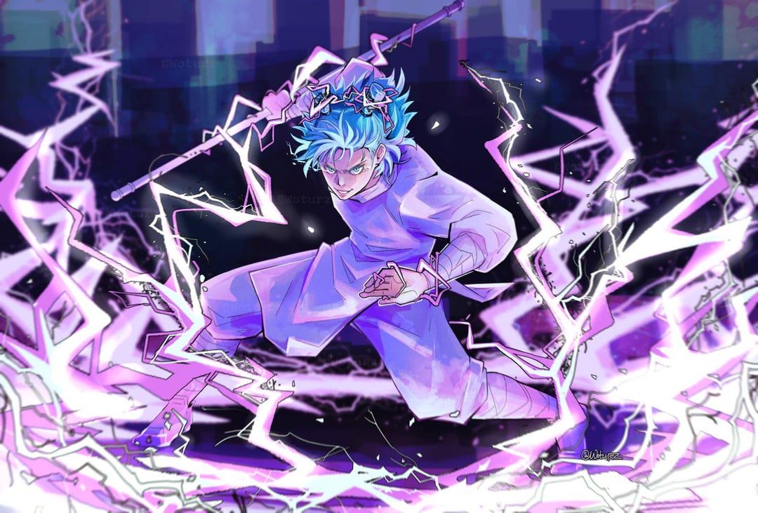 1080x731 Hajime Kashimo, the God of Lightning. @woturz