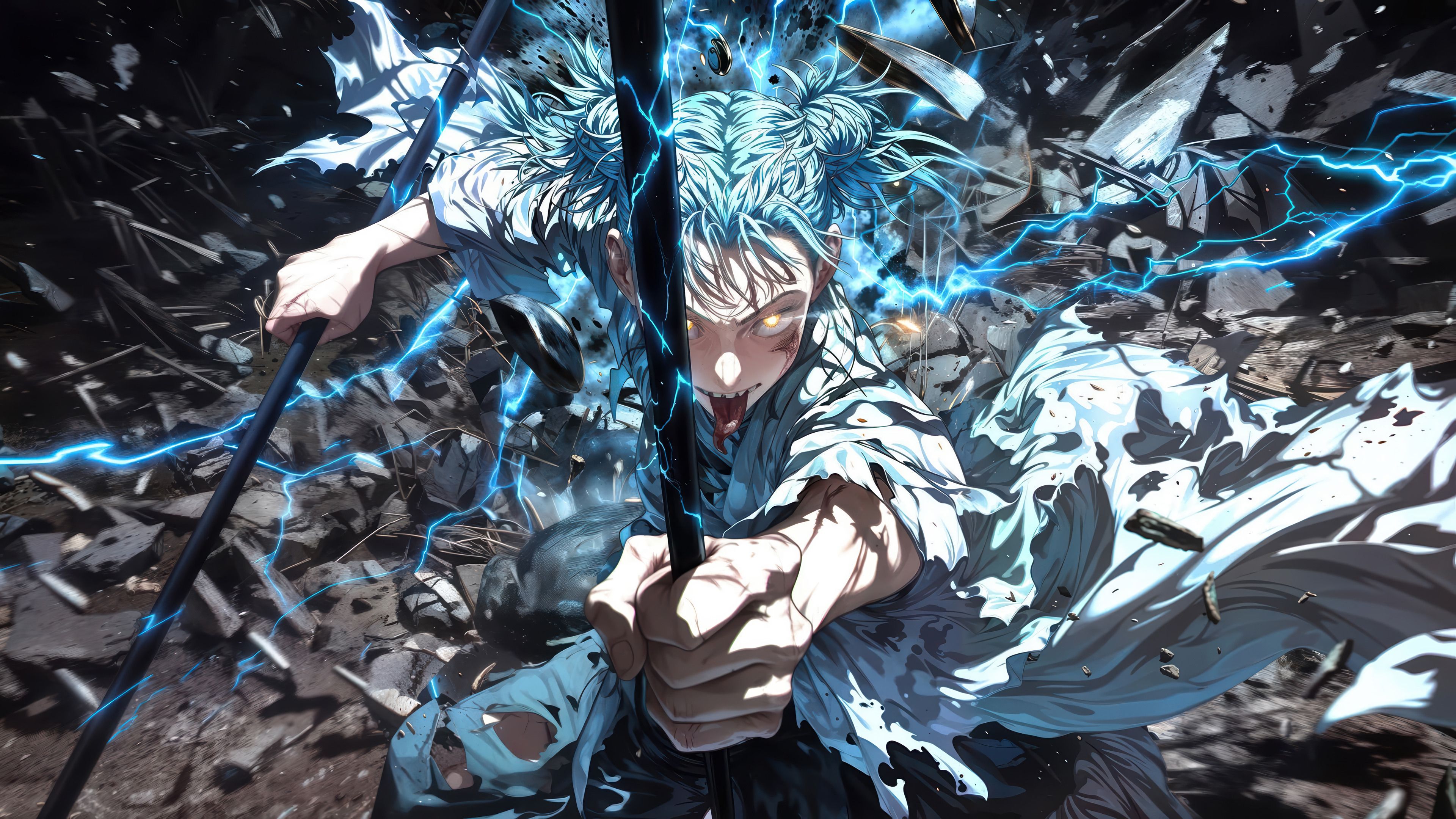 3840x2160 Hajime Kashimo JJK 4K Wallpaper HD PC