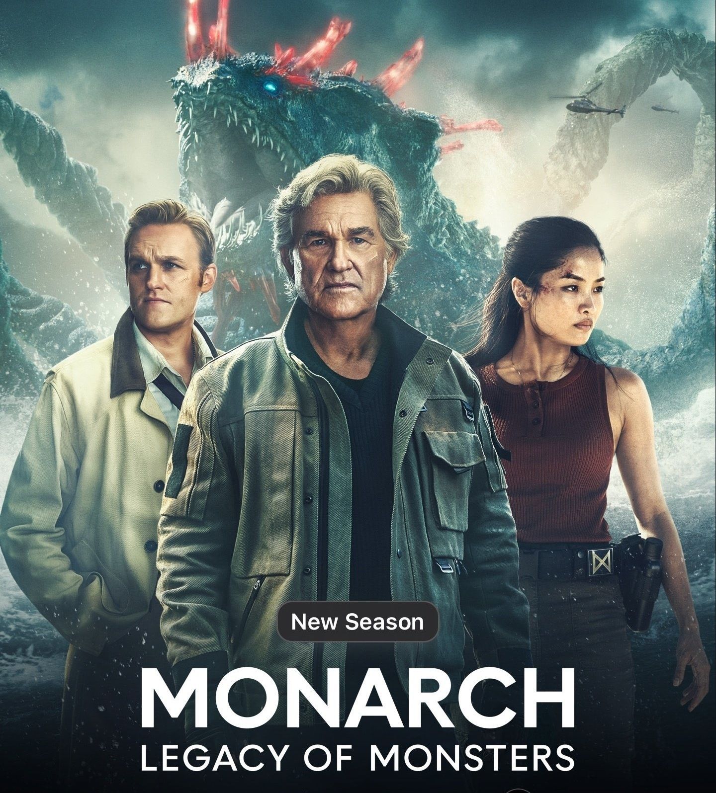 1440x1596 Monarch Season 2 Apple TV wallpaper (Monarch: Legacy of Monsters Season 2 Image)