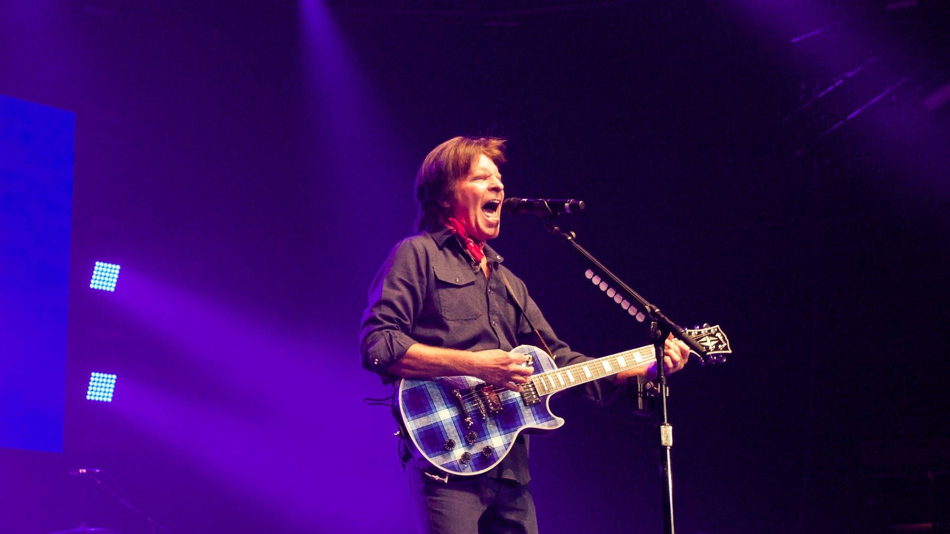 1920x1080 Download American Singer John Fogerty National Hockey League Performance Wallpaper