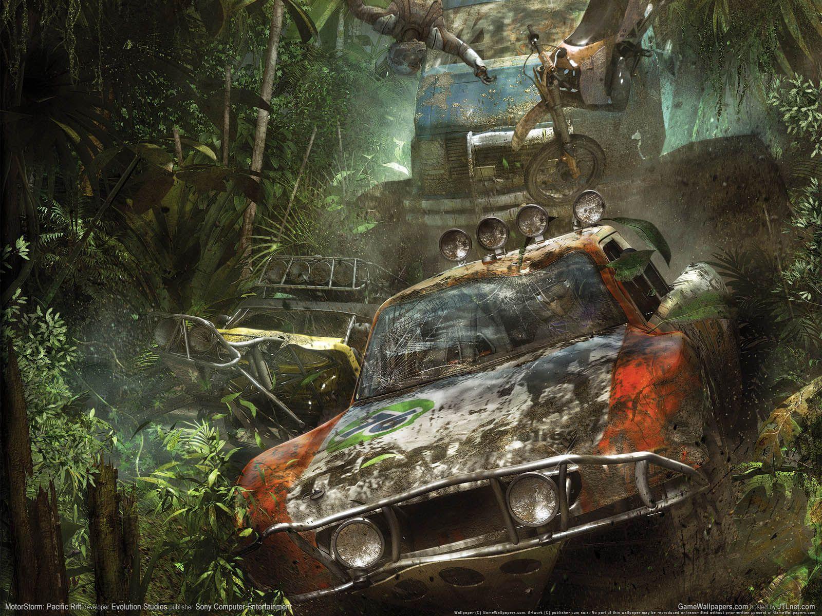 1600x1200 Motorstorm: Pacific Rift wallpaper. Jungle wallpaper, Wallpaper