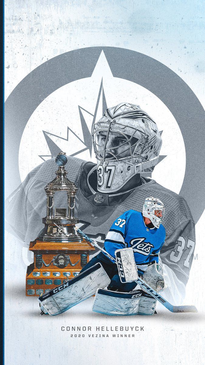 675x1200 OF COURSE we're featuring VEZINA TROPHY WINNER Connor Hellebuyck for today's #WallpaperWednesday!