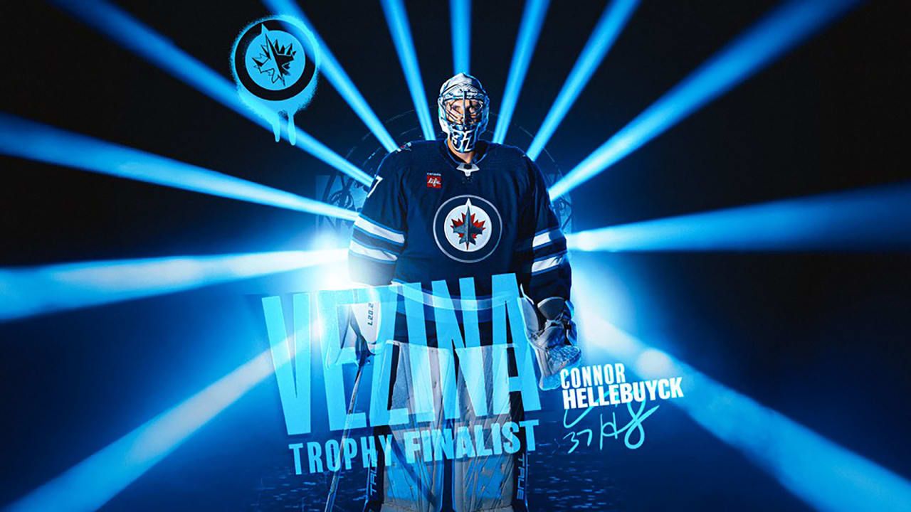 1280x720 Jets goaltender Connor Hellebuyck named finalist for Vezina Trophy