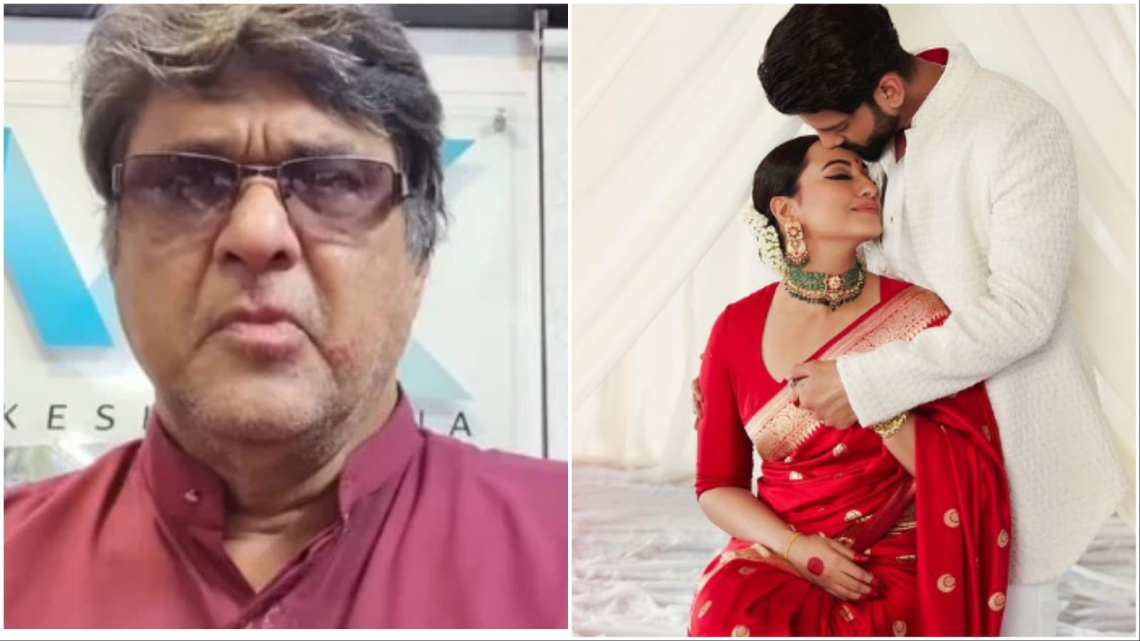 1600x900 Mukesh Khanna slams trolls for targeting Sonakshi Sinha and Zaheer Iqbal's interfaith marriage: 'Can't a Hindu and a Muslim marry?'. Bollywood News Indian Express
