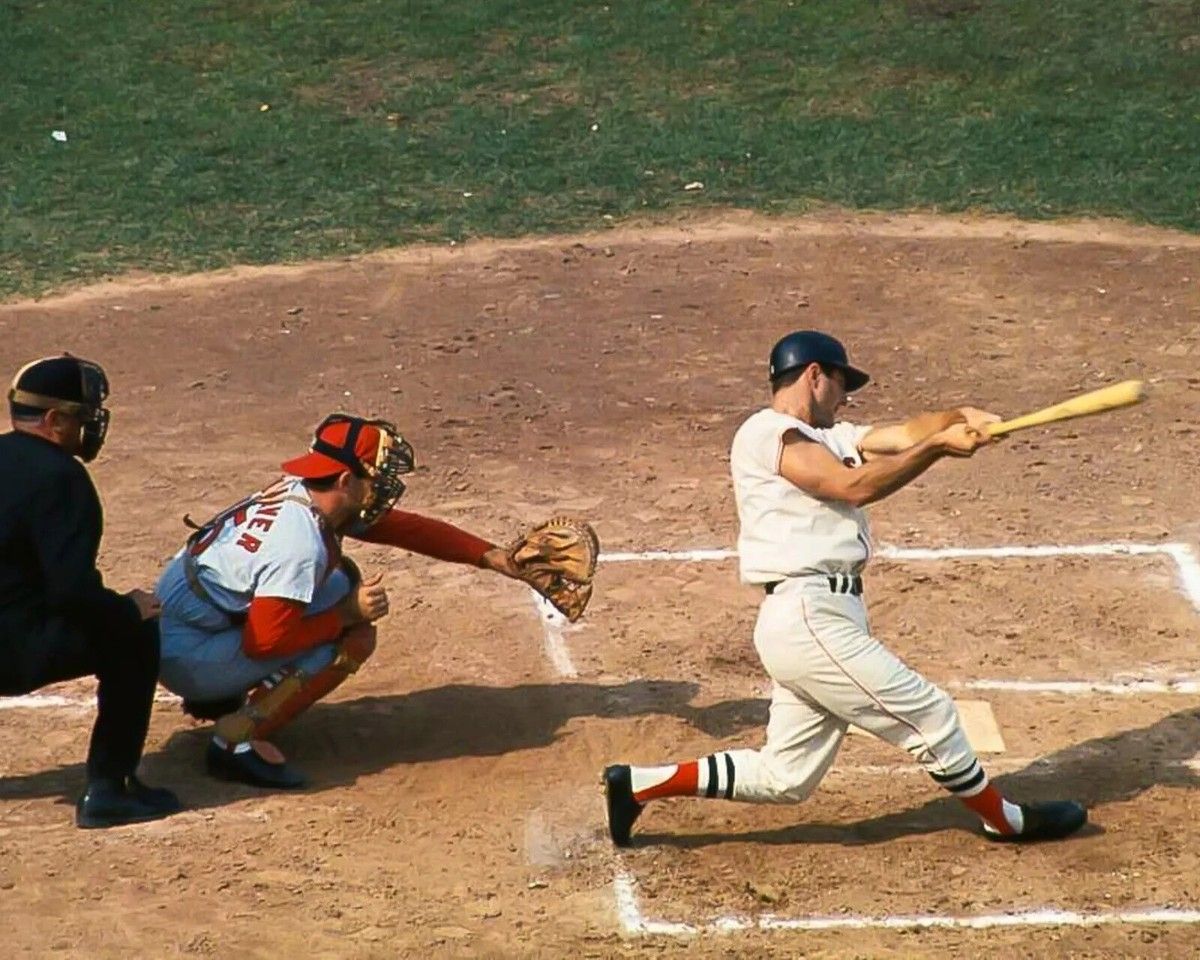 1200x960 Carl Yastrzemski From '67 World Series 8x10 PHOTO PRINT