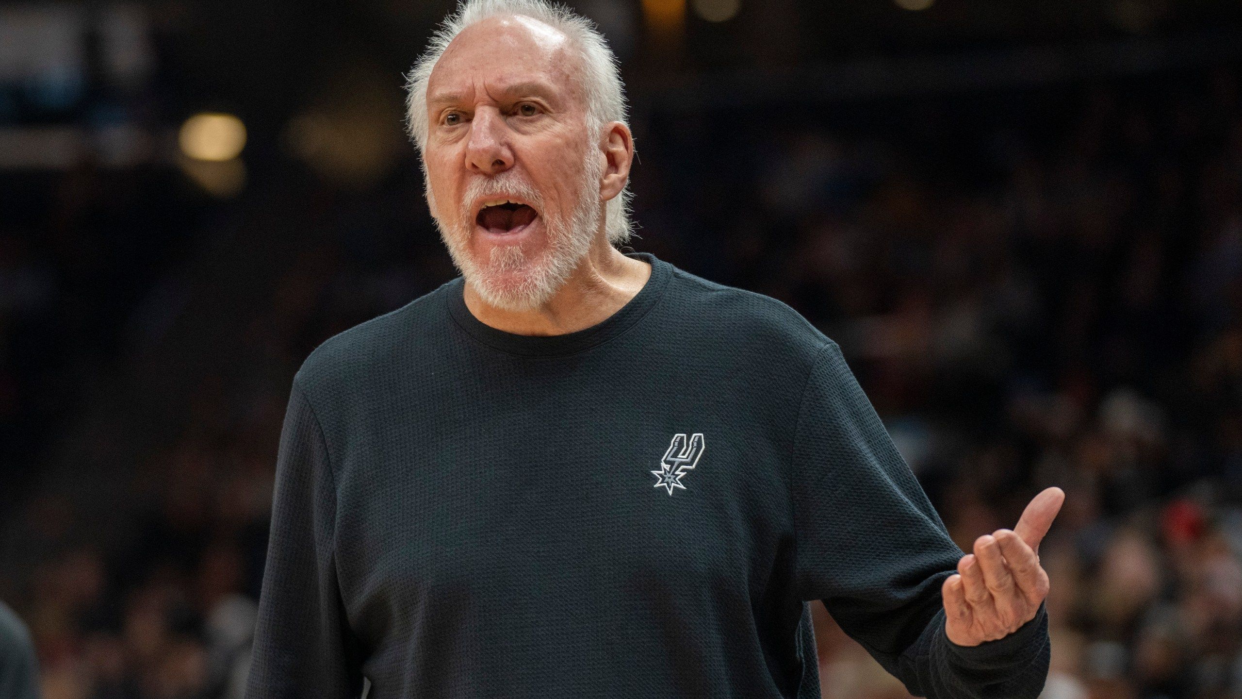 2560x1440 Spurs coach Gregg Popovich had a stroke earlier this month, is expected to make full recovery