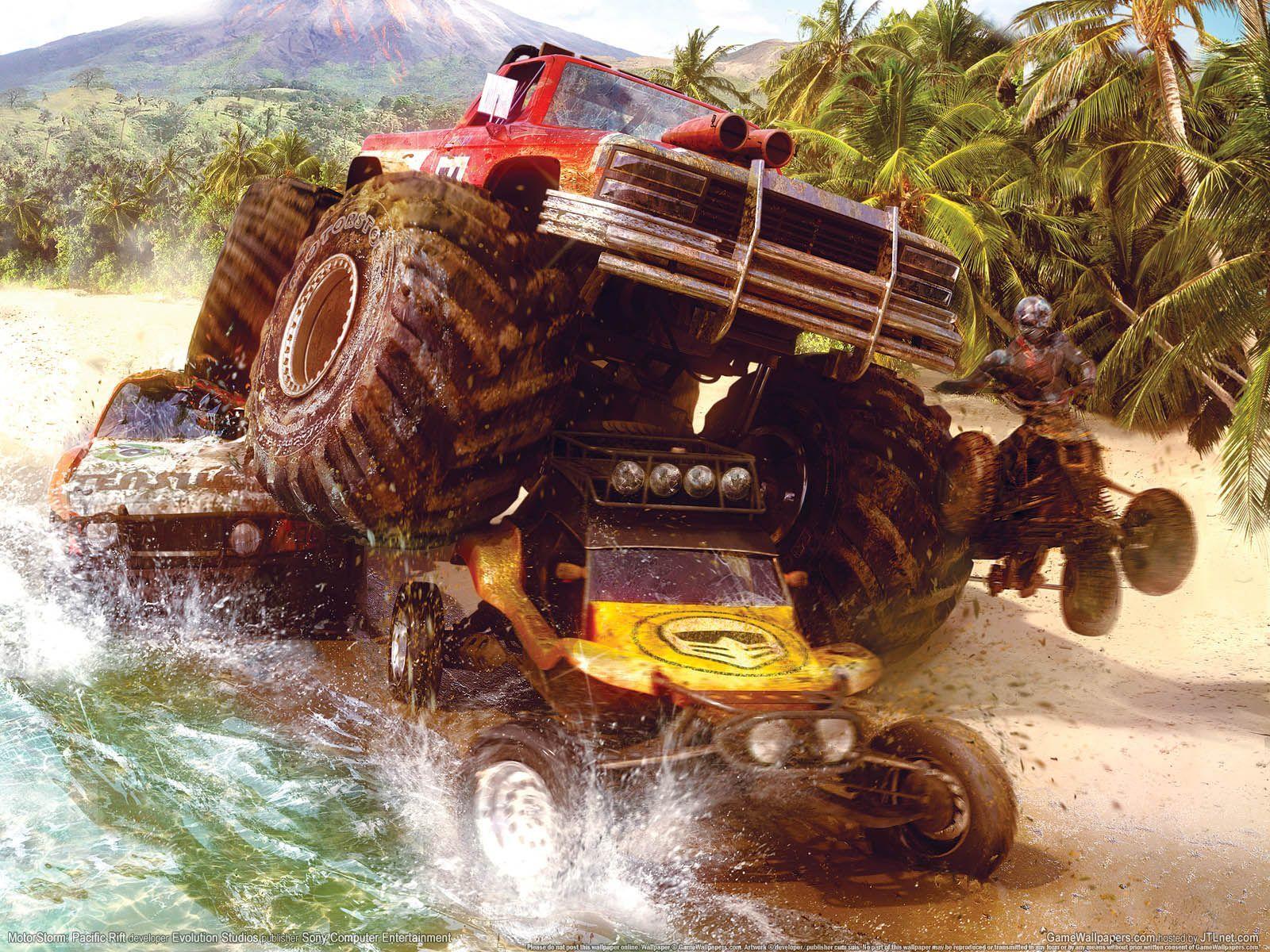 1600x1200 Motorstorm: Pacific Rift wallpaper. Arte de ilustración