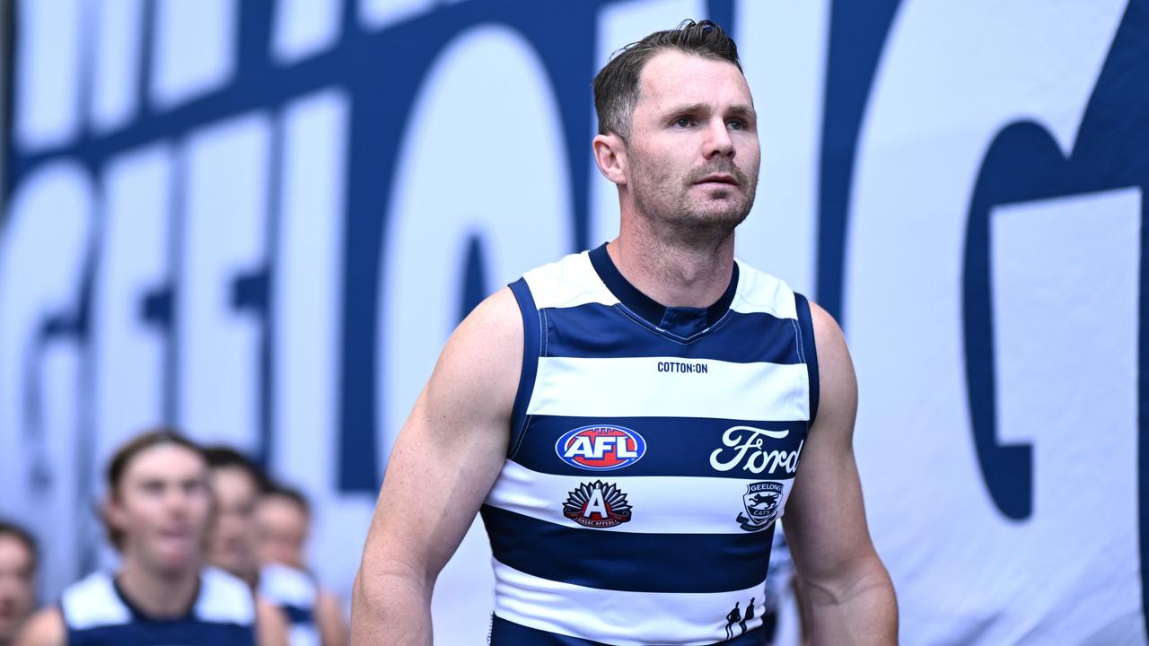 1280x720 AFL 2024: Geelong captain Patrick Dangerfield to miss up to six weeks with hamstring injury