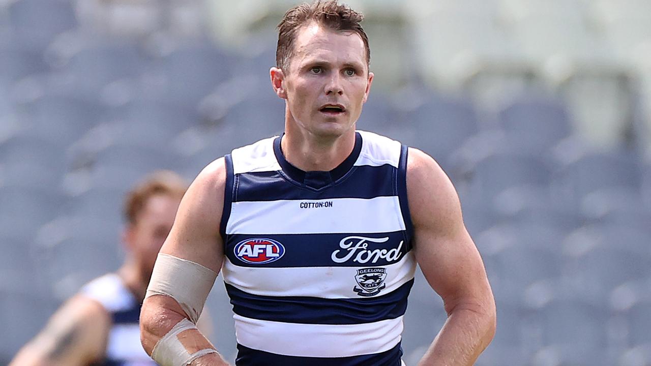 1280x720 AFL 2024: Geelong captain Patrick Dangerfield not fazed by list of unsigned Cats as he targets strong season in contract year