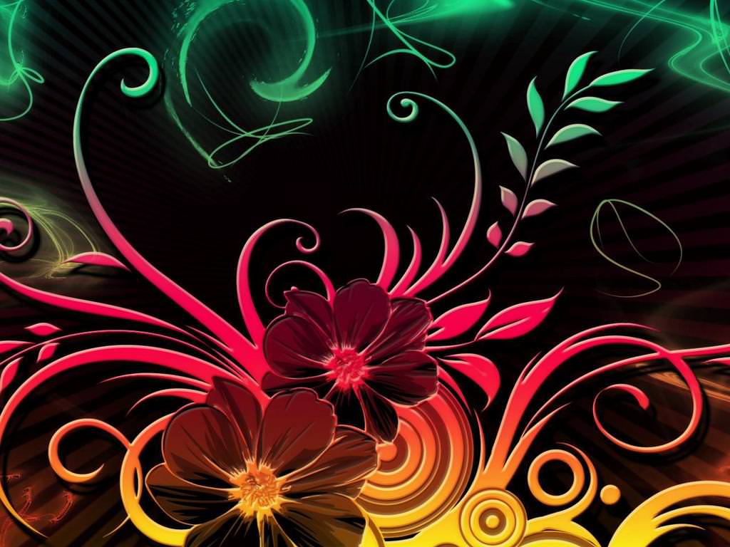 1024x768 Hippie Background, Wallpaper, Image, Picture. Design Trends