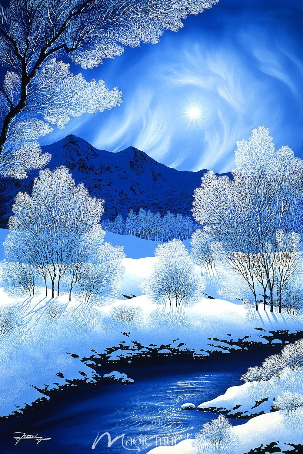 1000x1500 Winter Radiance Wallpaper Wall Mural